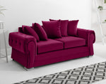 Victoria Plush 3+2 Scatterback + Diamonds