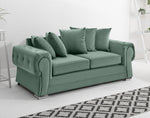 Victoria Plush 3+2 Scatterback + Diamonds
