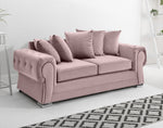 Victoria Plush 3+2 Scatterback + Diamonds