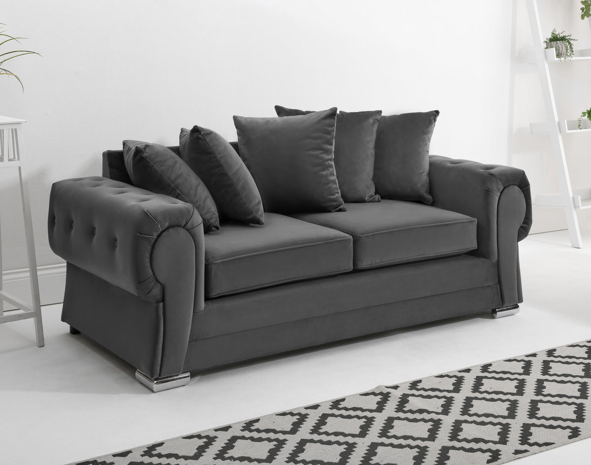 Victoria Plush 3+2 Scatterback + Diamonds