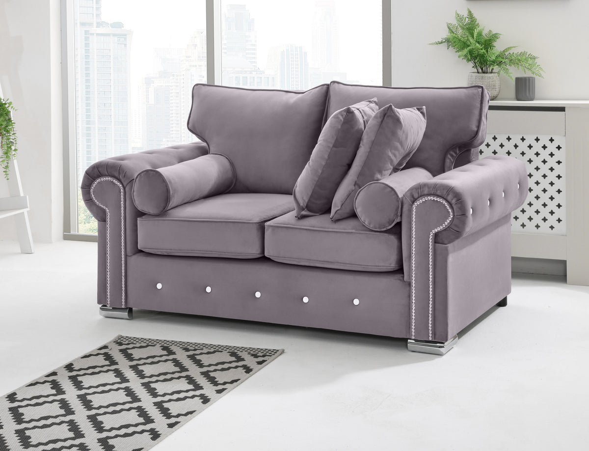 Vienna 3+2 Fullback + Extra Cushions + Diamonds