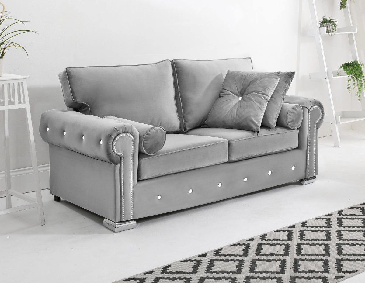 Vienna 3+2 Fullback + Extra Cushions + Diamonds