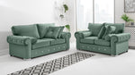 Vienna 3+2 Fullback + Extra Cushions + Diamonds