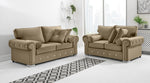 Vienna 3+2 Fullback + Extra Cushions + Diamonds
