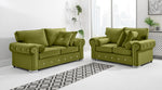 Vienna 3+2 Fullback + Extra Cushions + Diamonds