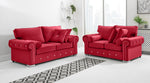 Vienna 3+2 Fullback + Extra Cushions + Diamonds