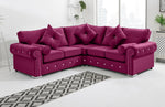 Vienna Corner Fullback + Extra Cushions + Diamonds