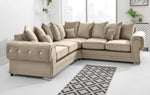 Victoria Plush Corner Scatterback + Diamonds