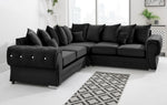 Victoria Plush Corner Scatterback + Diamonds