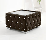 Sikara Corner Fullback - 2c2 + Diamonds+ Bolster / Buttoned Cushions