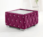 Sikara Corner Fullback - 2c2 + Diamonds+ Bolster / Buttoned Cushions
