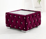 Sikara Corner Fullback - 2c2 + Diamonds+ Bolster / Buttoned Cushions