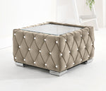 Sikara Corner Fullback - 2c2 + Diamonds+ Bolster / Buttoned Cushions