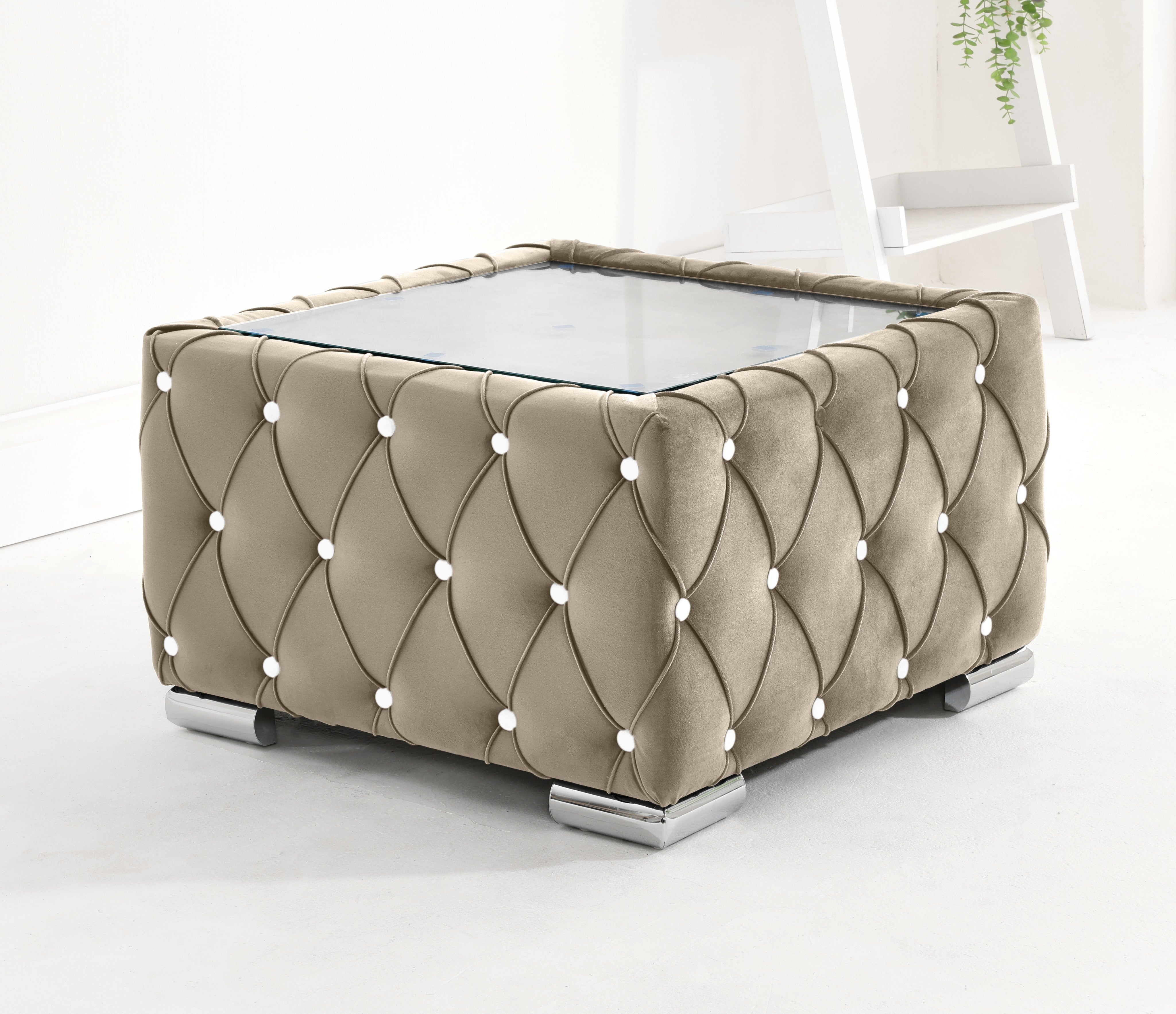 Victoria Plush Corner Scatterback + Diamonds