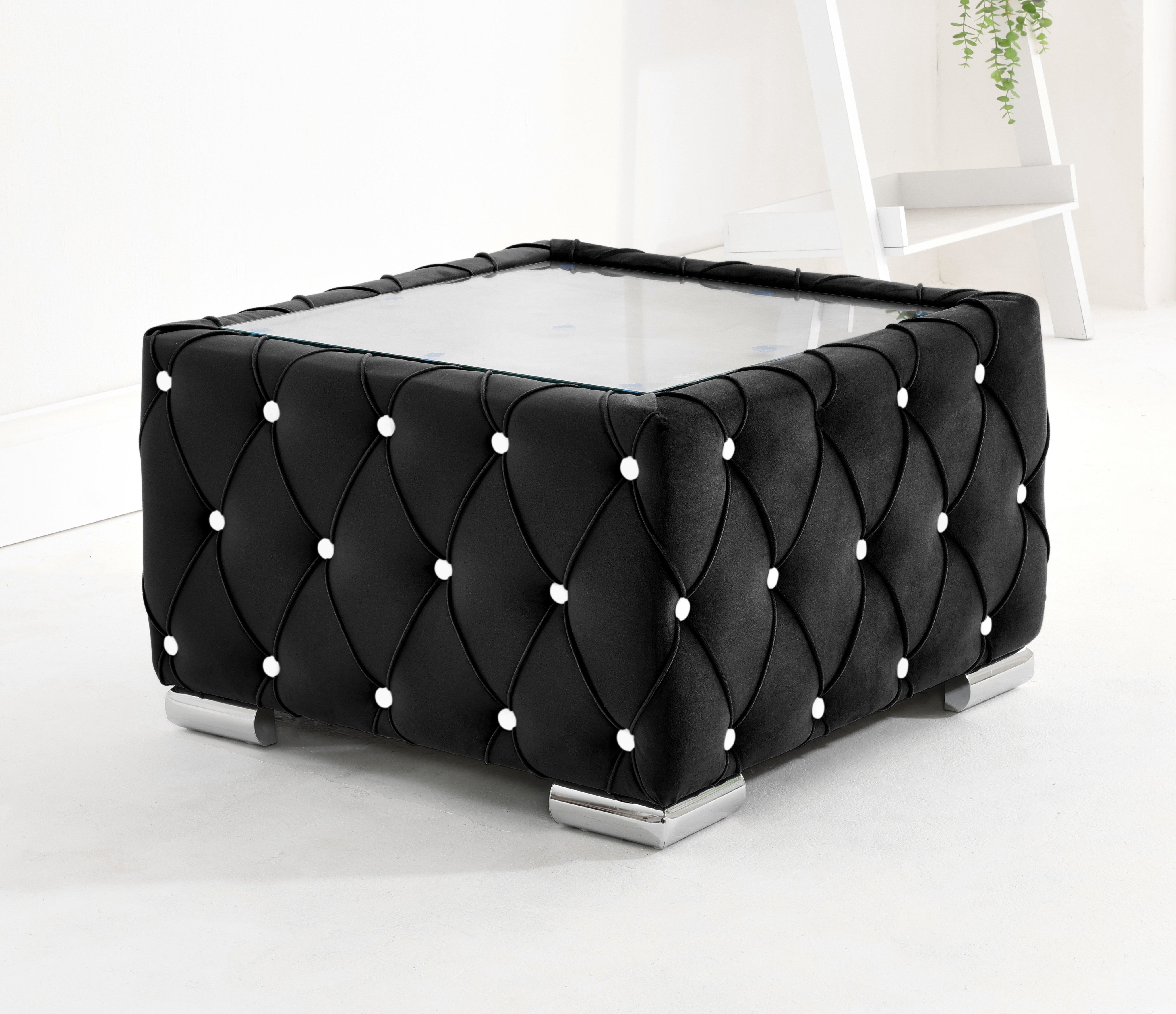 Victoria Plush Corner Scatterback + Diamonds