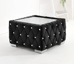 Sikara Corner Fullback - 2c2 + Diamonds+ Bolster / Buttoned Cushions