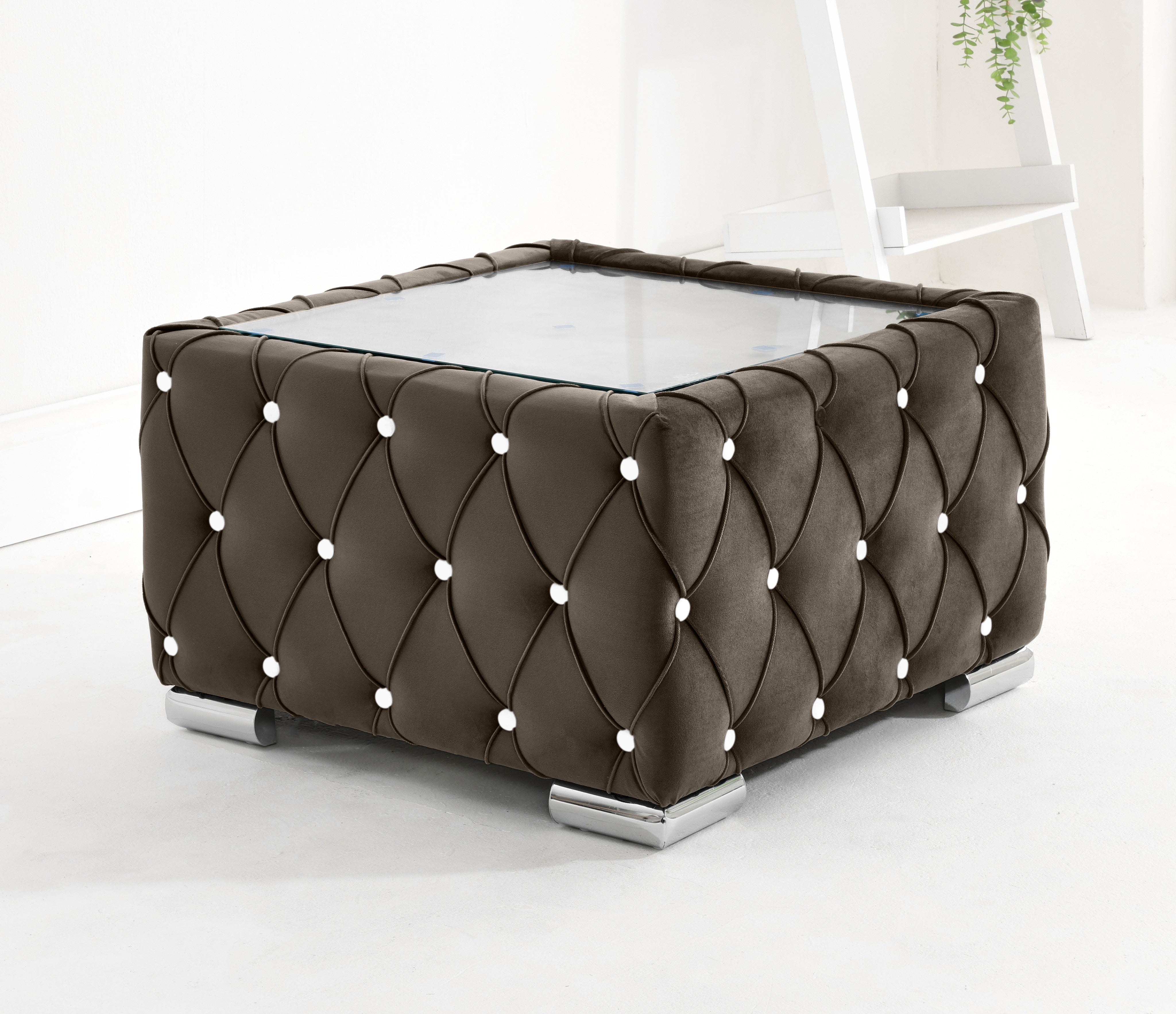 Victoria Plush Corner Scatterback + Diamonds