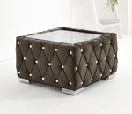Sikara Corner Fullback - 2c2 + Diamonds+ Bolster / Buttoned Cushions