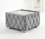 Sikara Corner Fullback - 2c2 + Diamonds+ Bolster / Buttoned Cushions
