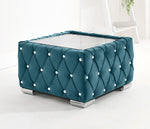 Sikara Corner Fullback - 2c2 + Diamonds+ Bolster / Buttoned Cushions
