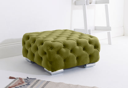 Verona Plush Corner Fullback + Extra Cushions + Diamonds