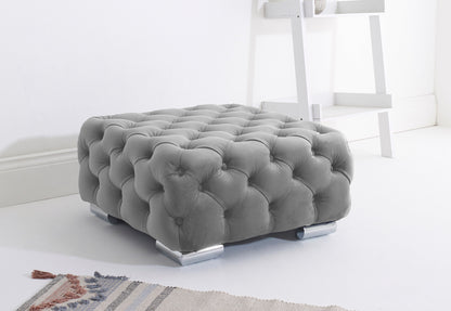 Verona Plush Corner Fullback + Extra Cushions + Diamonds