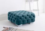 Victoria Plush Corner Scatterback + Diamonds