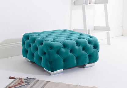 Verona Plush Corner Fullback + Extra Cushions + Diamonds