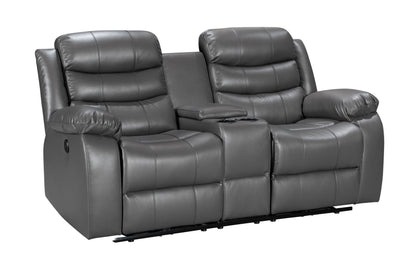 2 Seater Roma Leather Electric  Recliner