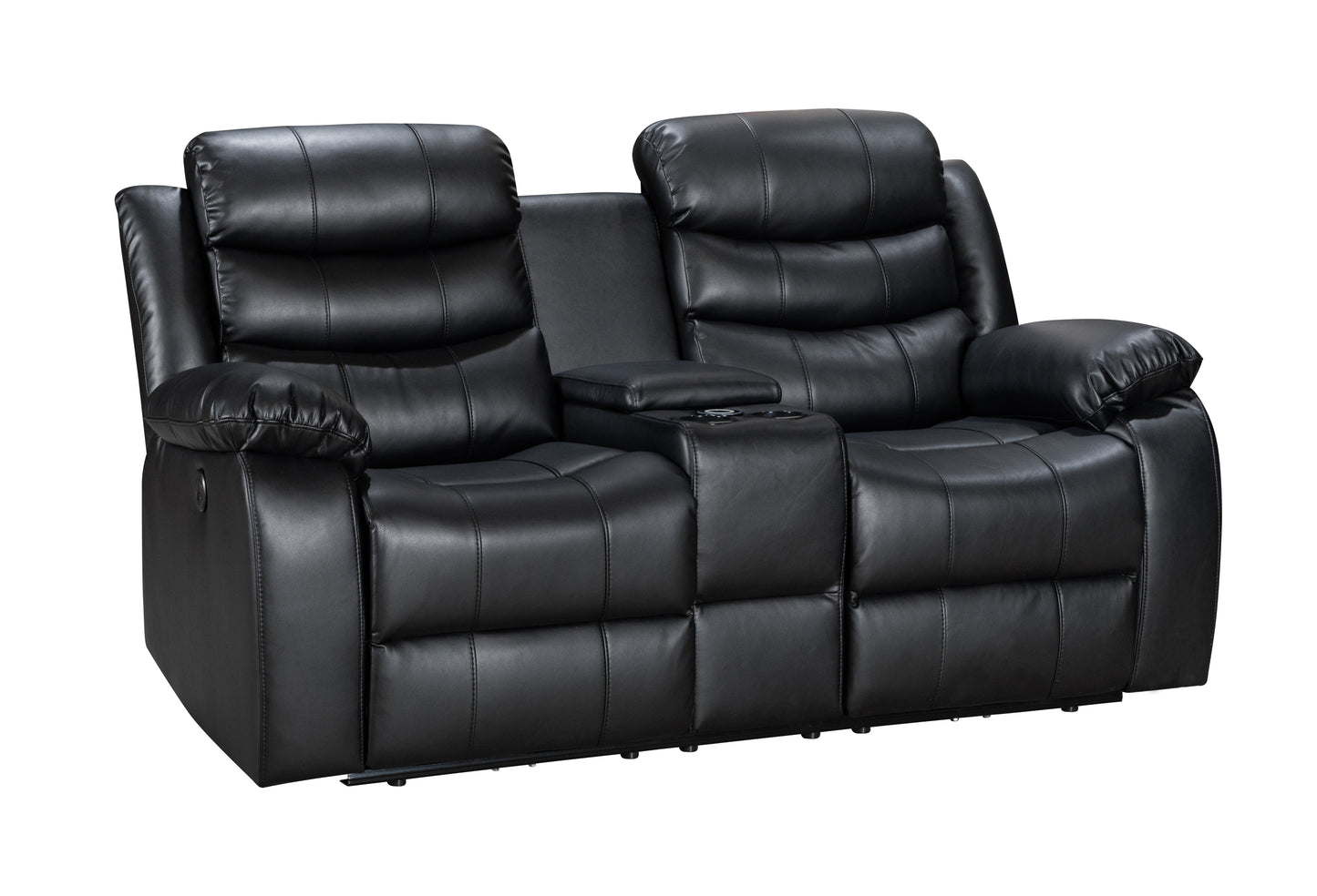 2 Seater Roma Leather Electric  Recliner