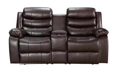 2 Seater Roma Leather Electric  Recliner