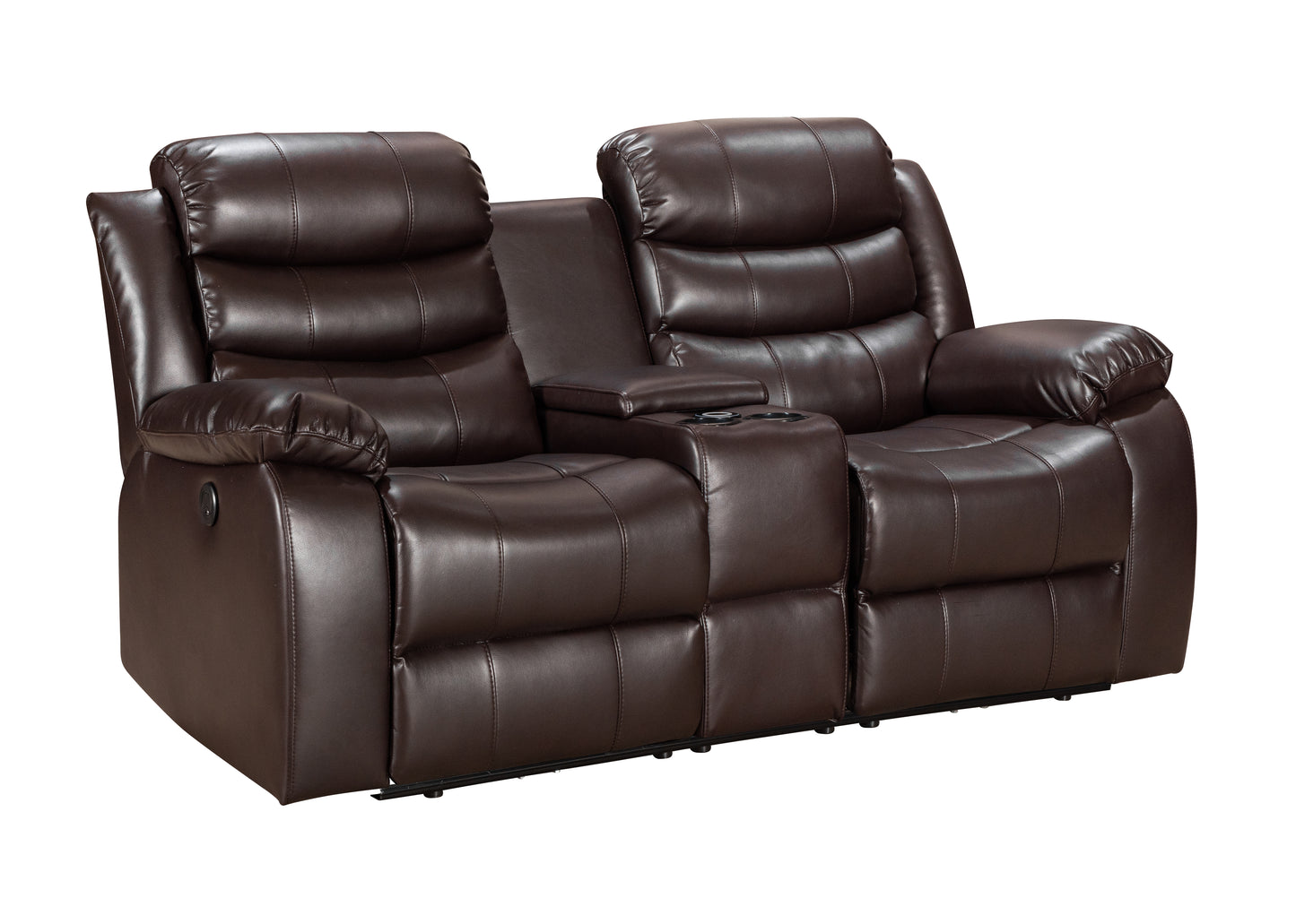 3+2 Roma Leather Electric  Recliner