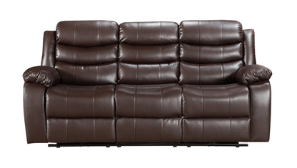 3+2 Roma Leather Electric  Recliner