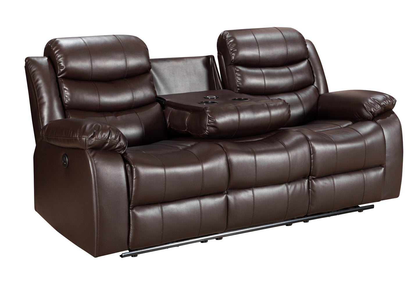 3+2 Roma Leather Electric  Recliner