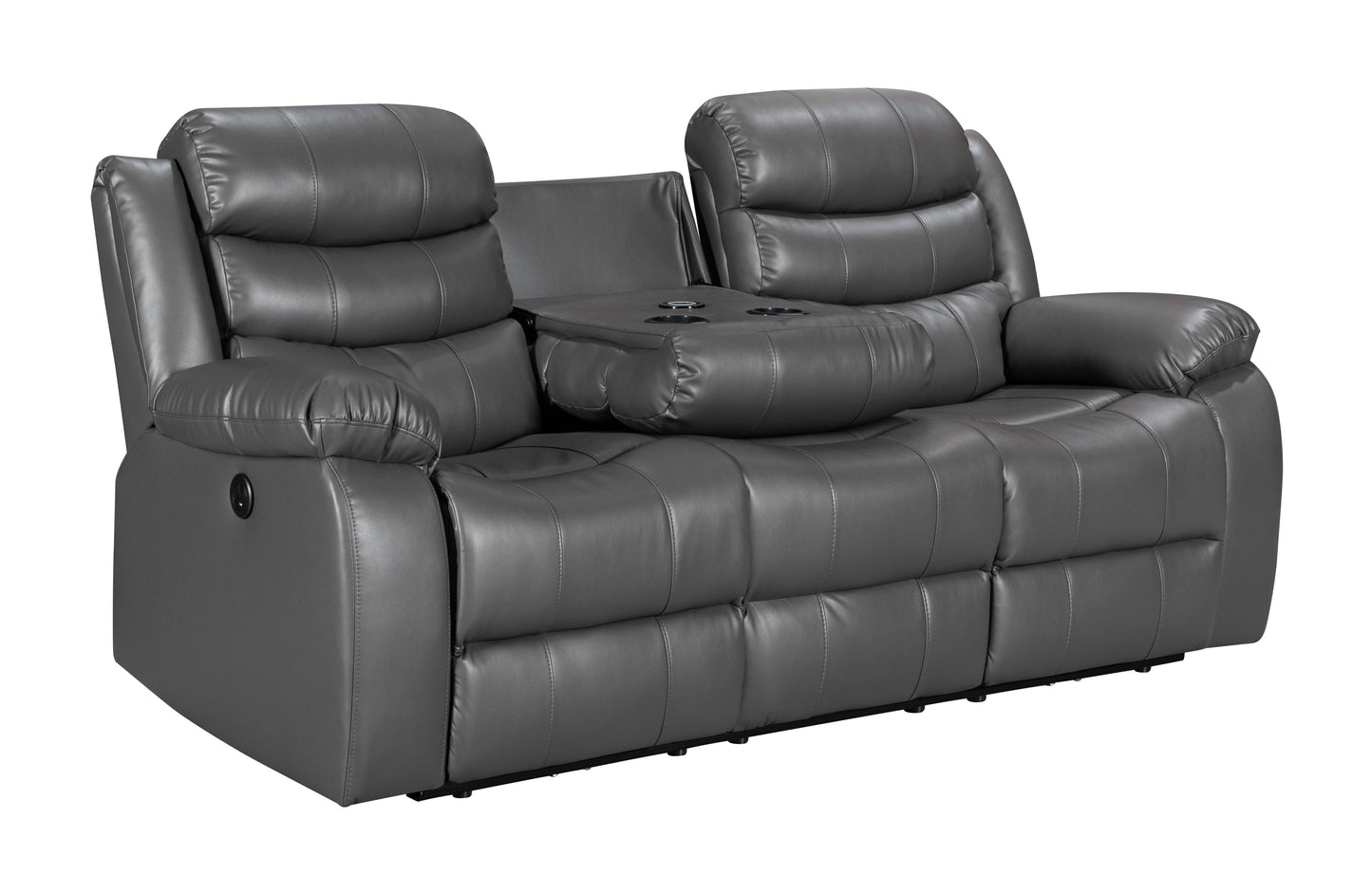 3+2 Roma Leather Electric  Recliner