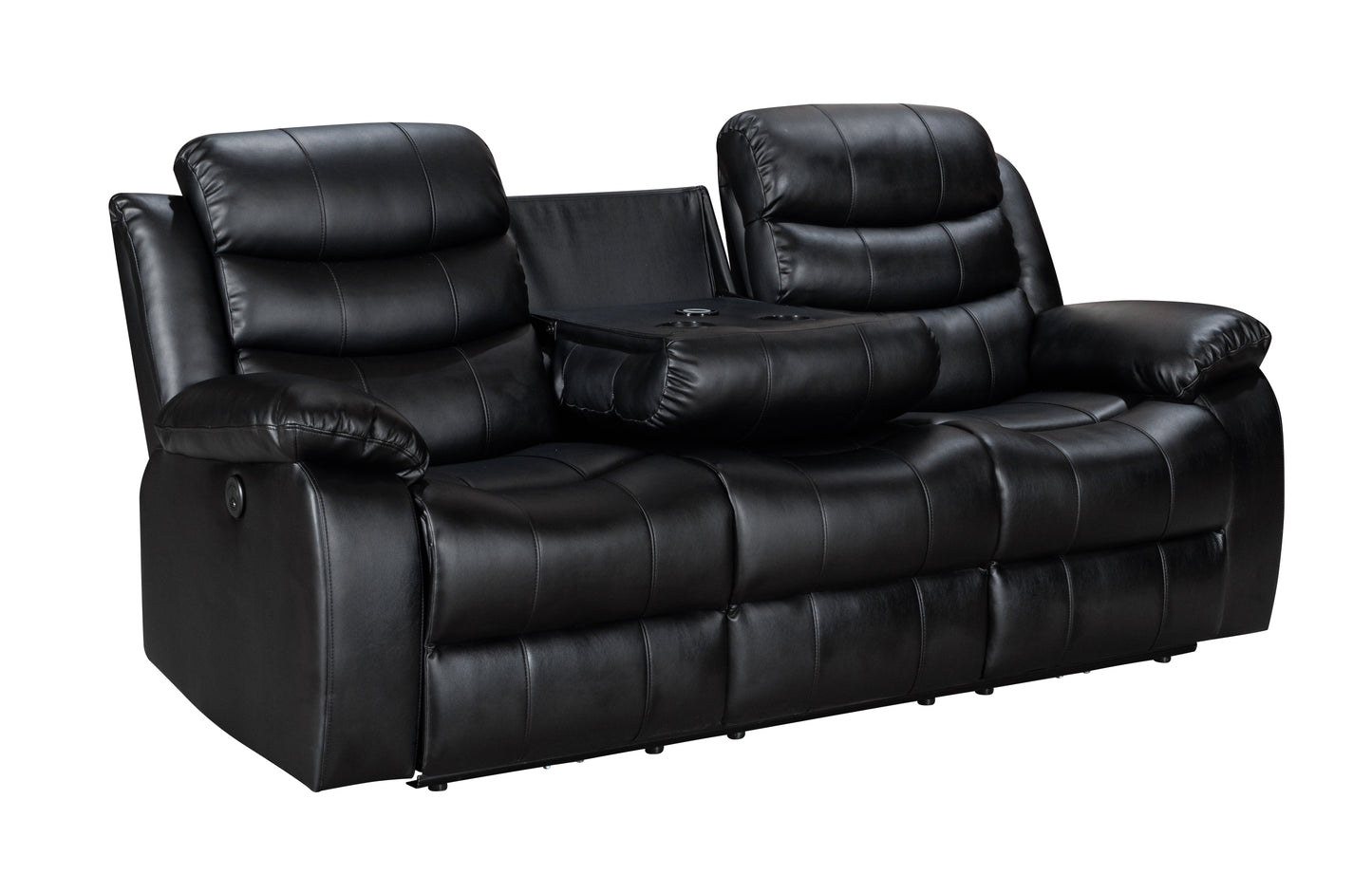 3+2 Roma Leather Electric  Recliner