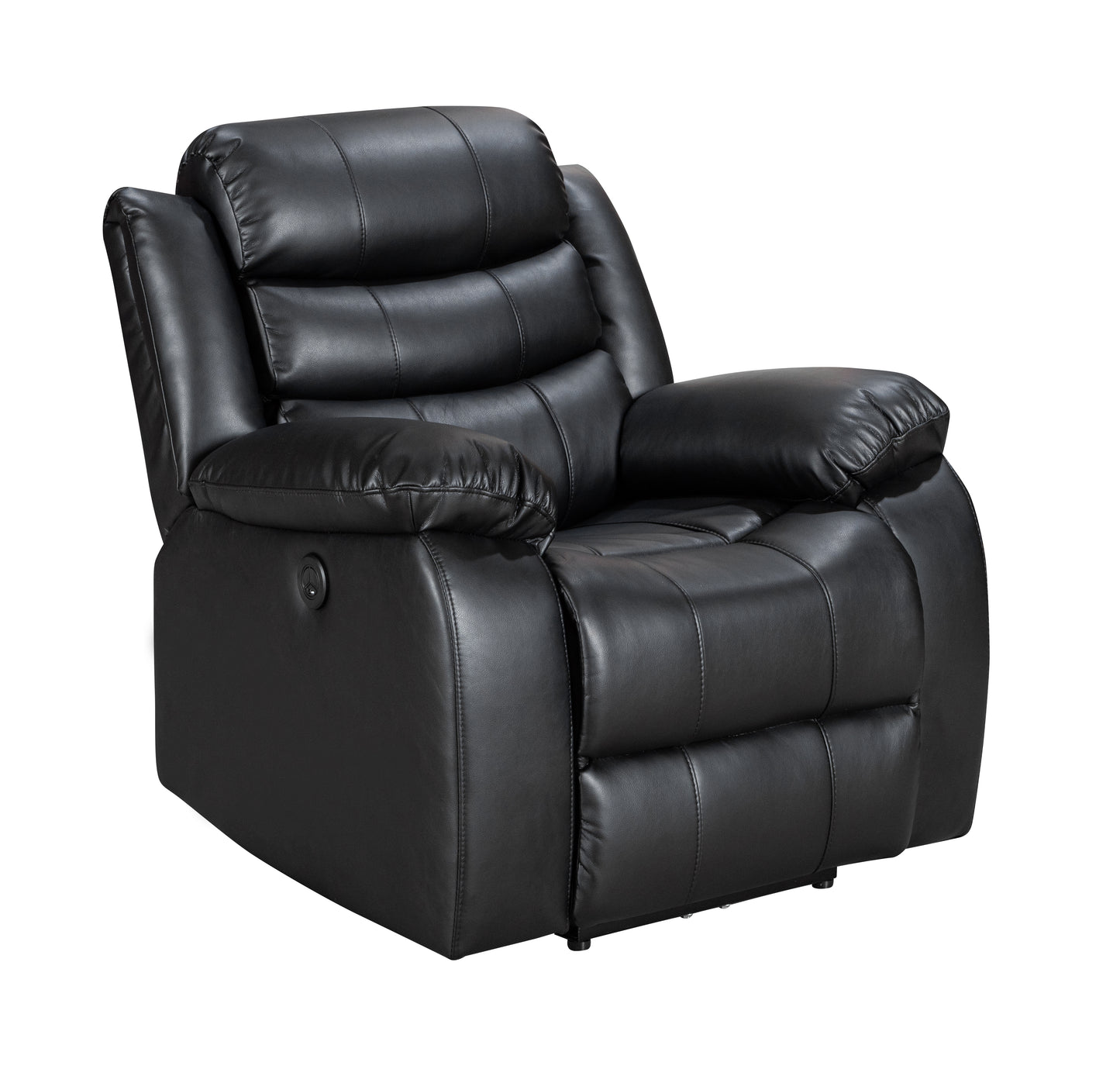 3+2 Roma Leather Electric  Recliner