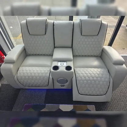 Lorenzo 3 + 2 Seater Electric Leather Recliner