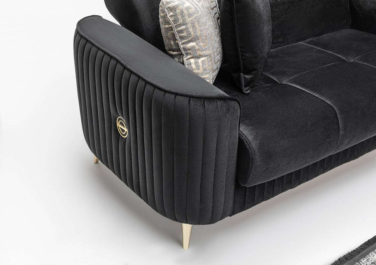 Savoy Sofa Set – Premium 3-Seater & 2-Seater