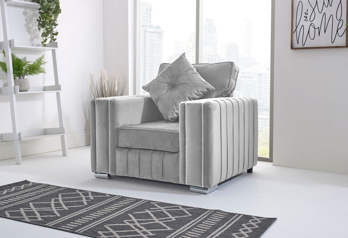 SOFA WORLD 2956311401-SILVER