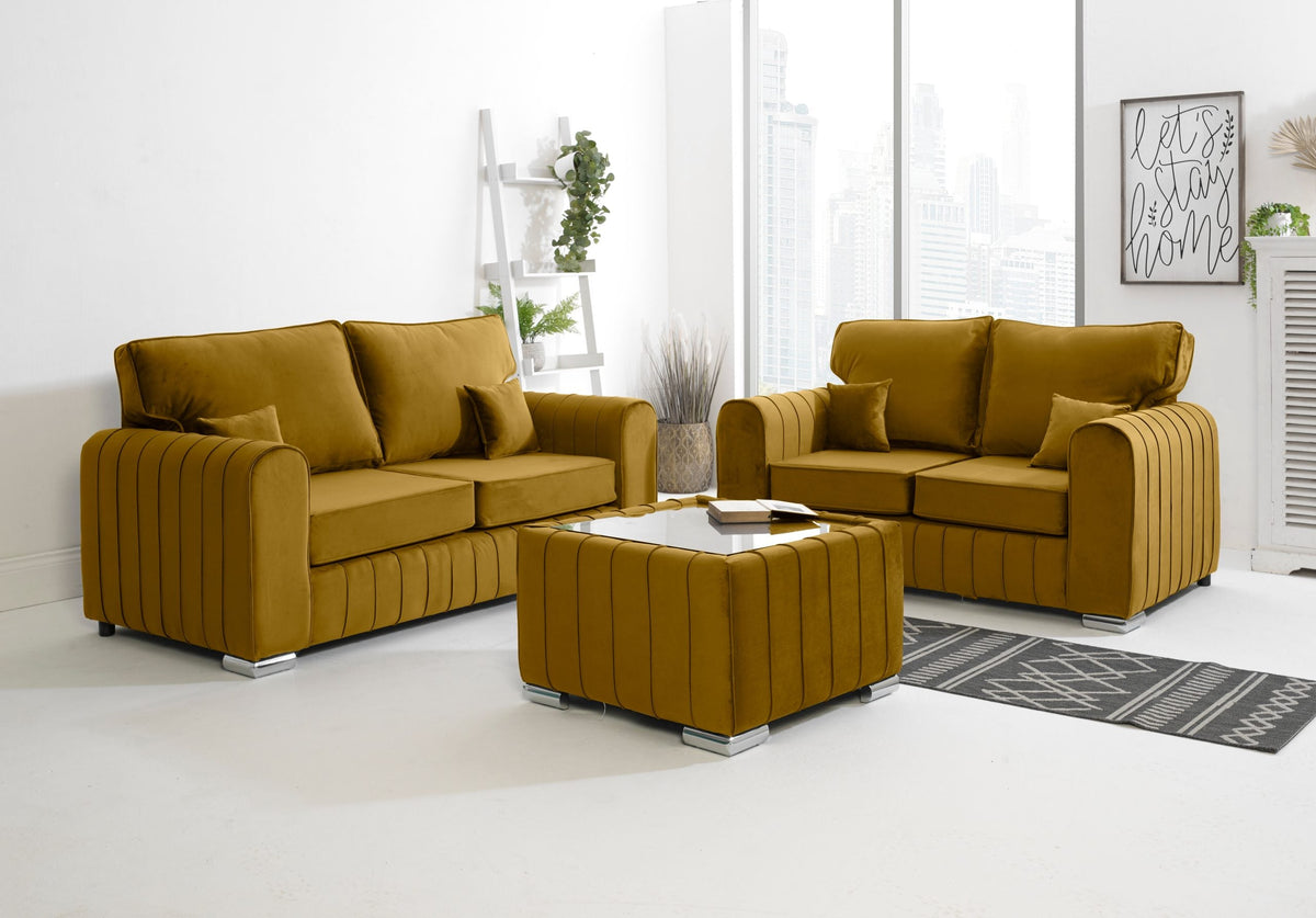 SOFA WORLD 2956311420-MUSTARD