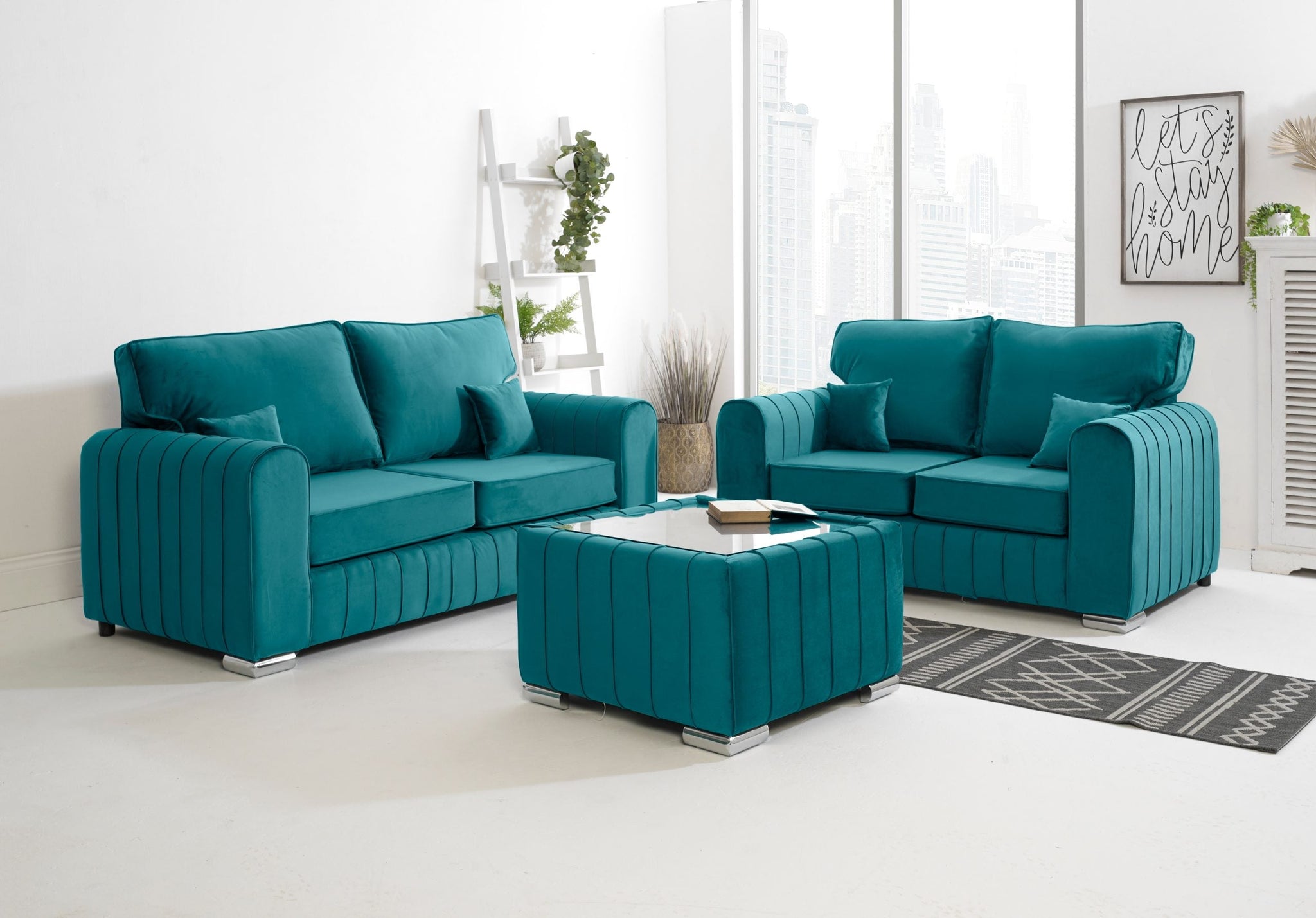 SOFA WORLD 2956311420-TURQUOISE