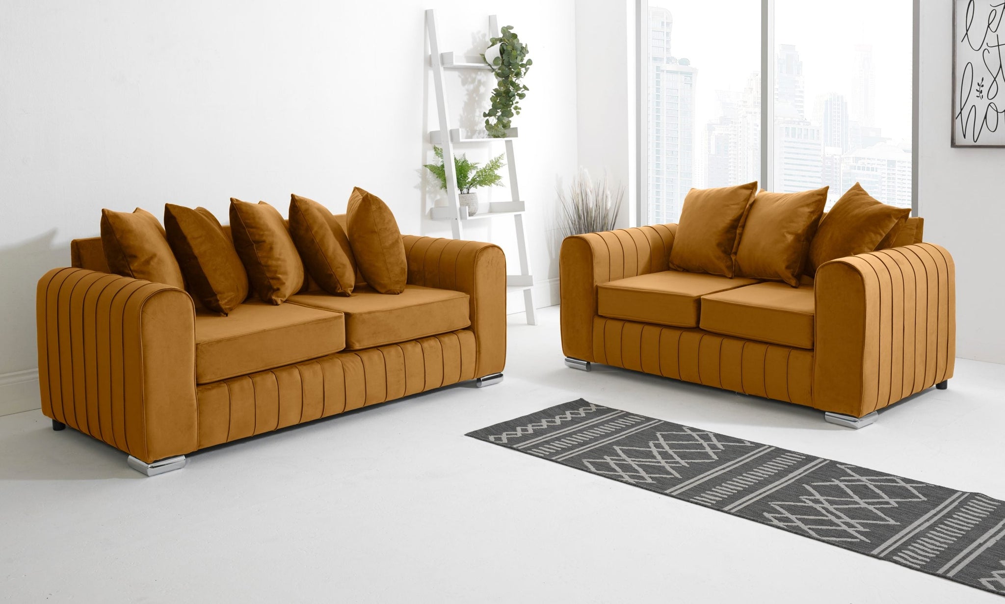 SOFA WORLD 2956311428-BURNT ORANGE