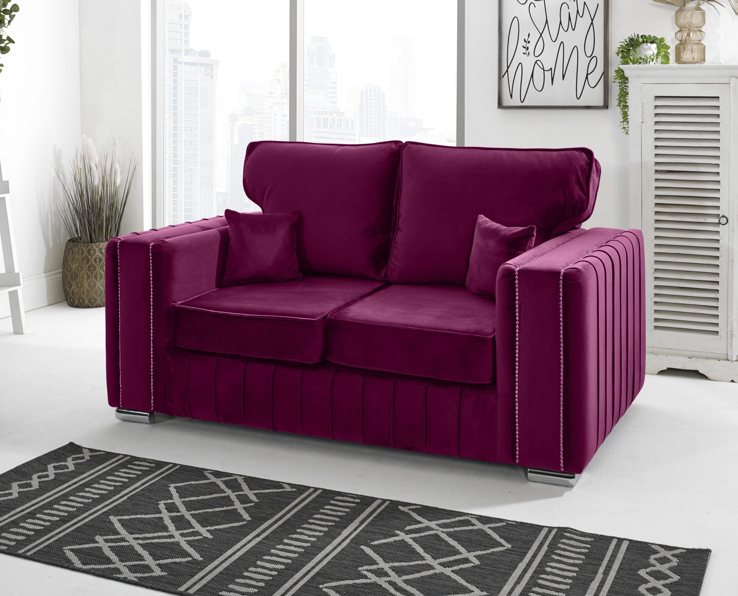 SOFA WORLD 2956311435-CLARET
