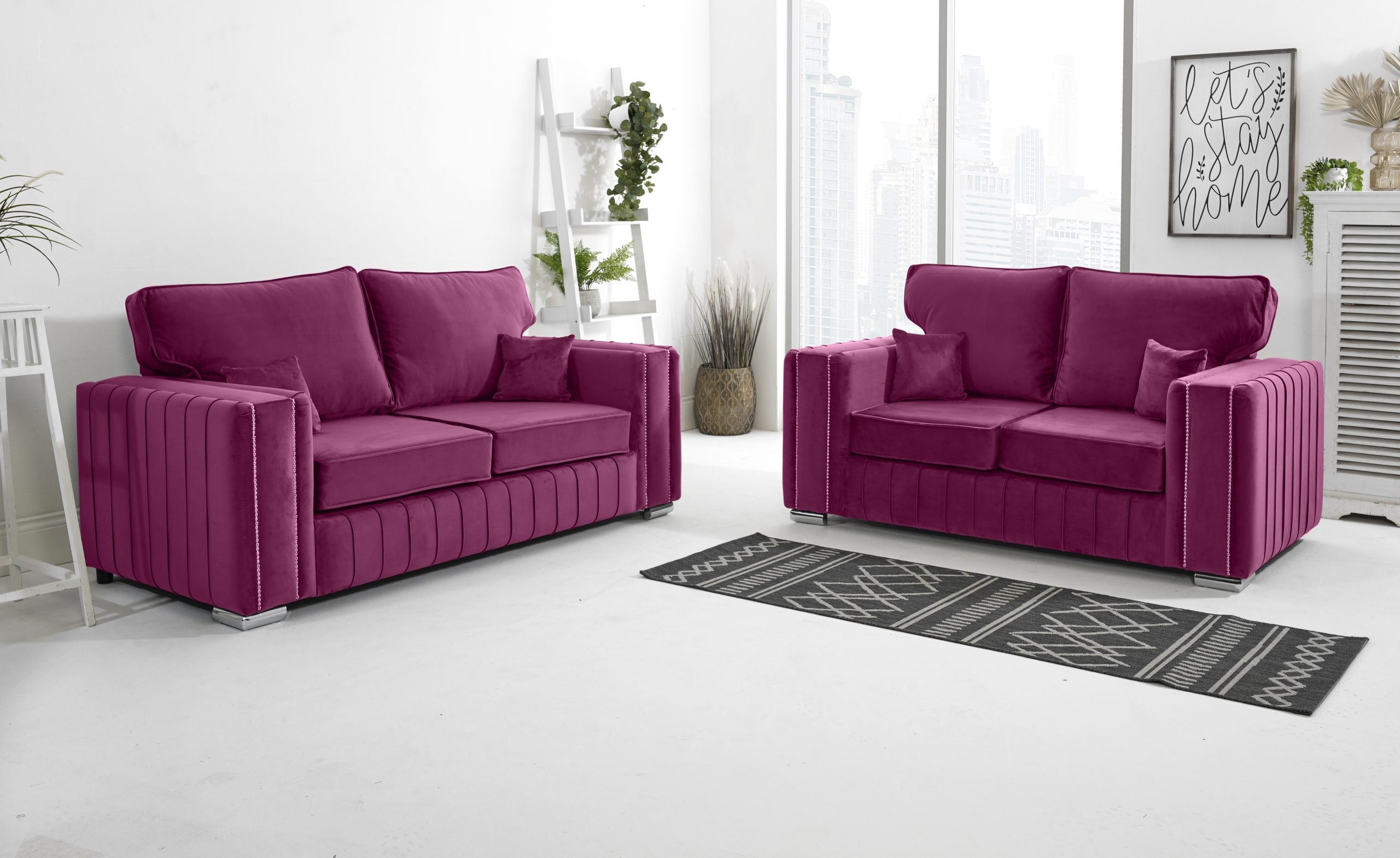 SOFA WORLD 2956311438-CERISE