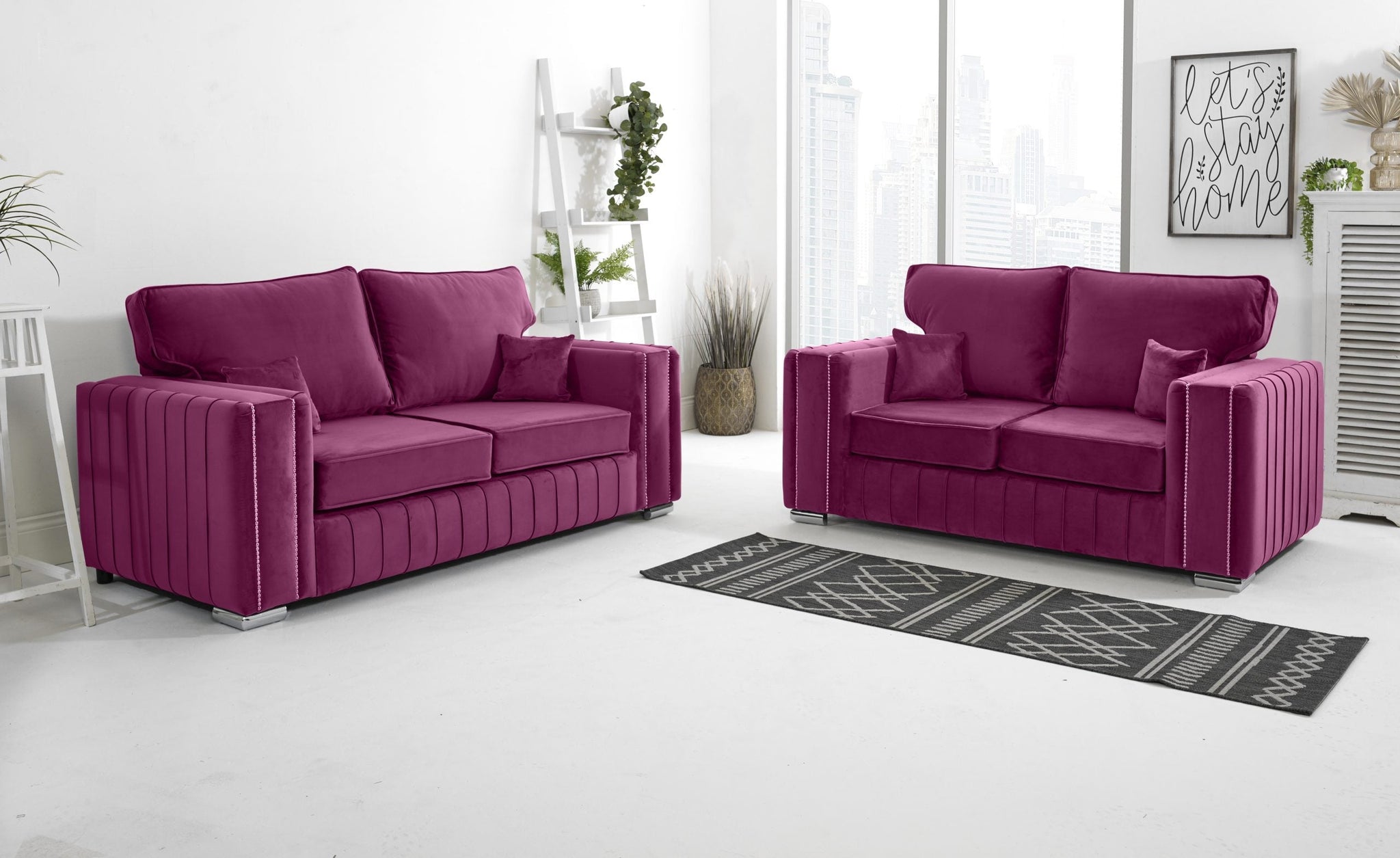 SOFA WORLD 2956311438-CERISE