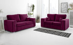 SOFA WORLD 2956311438-CLARET
