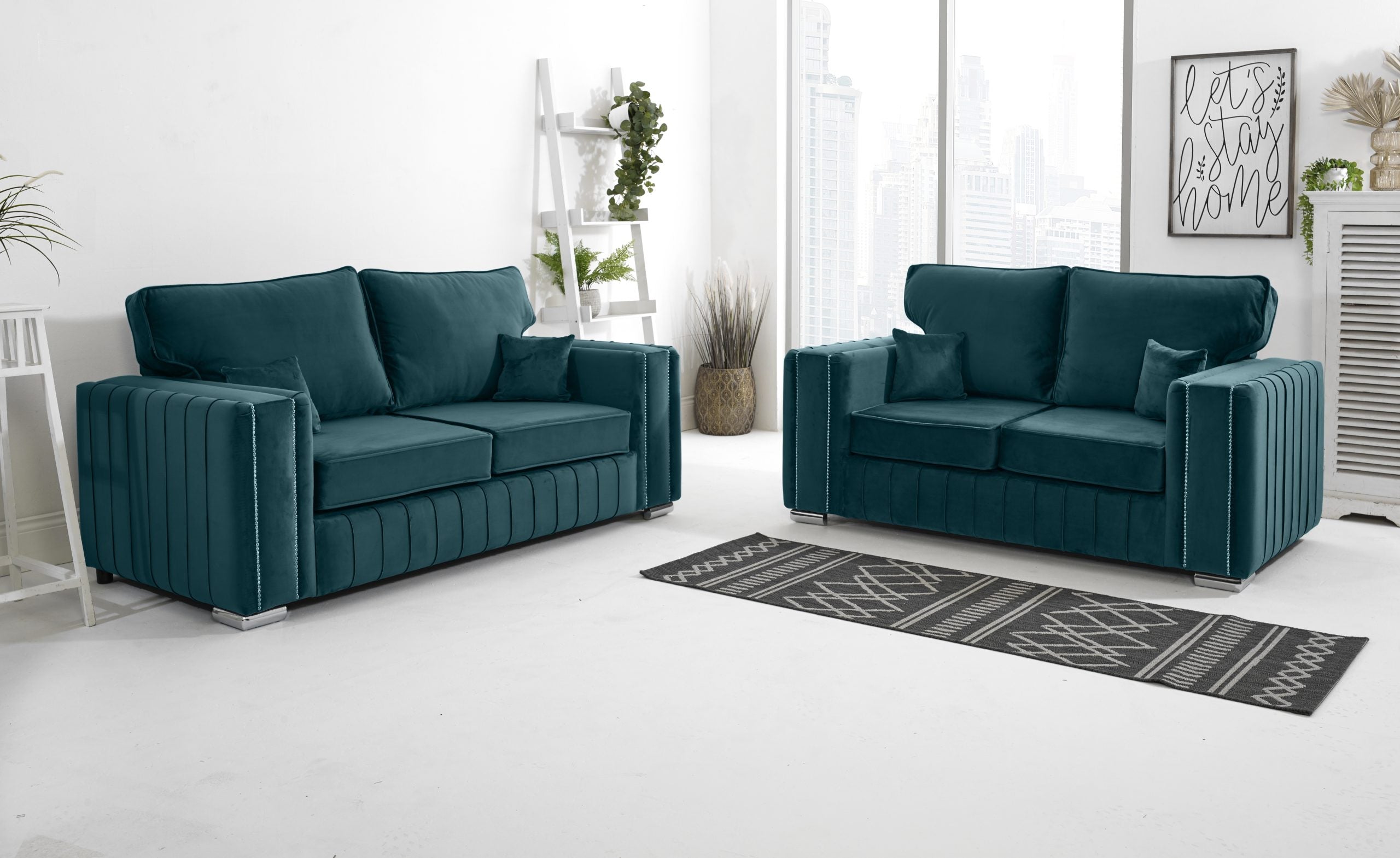SOFA WORLD 2956311438-NEW TEAL
