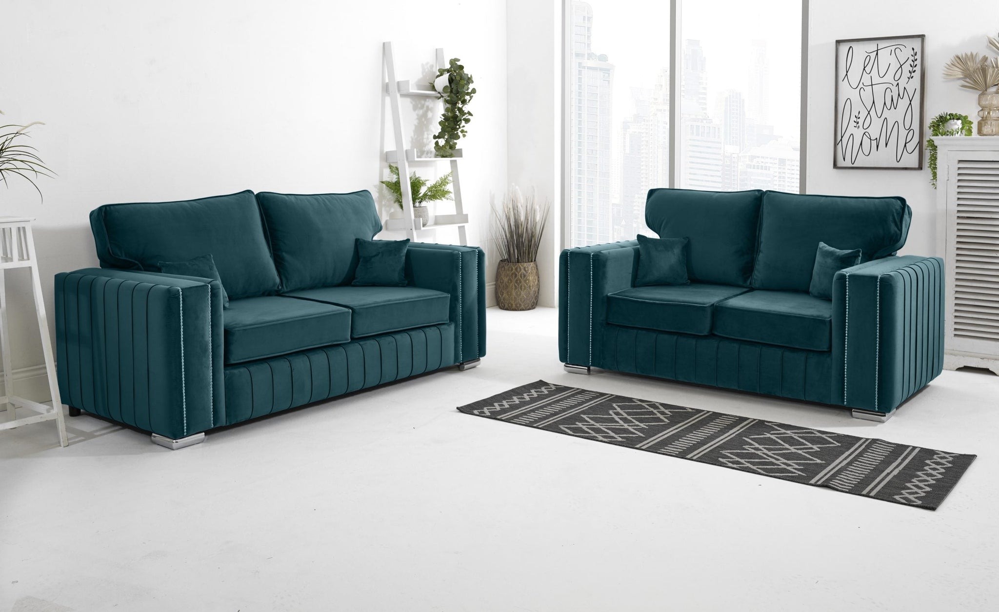 SOFA WORLD 2956311438-NEW TEAL