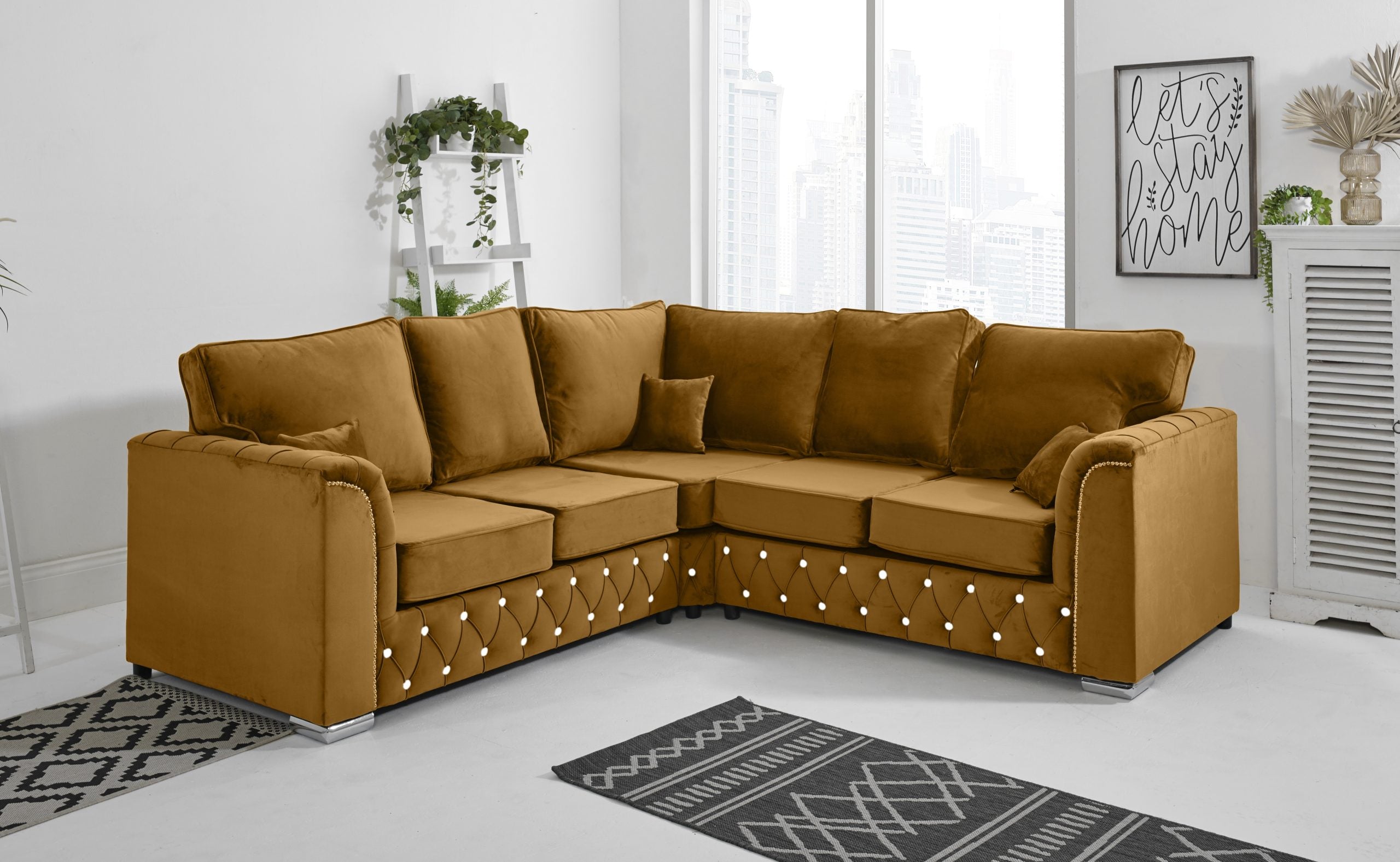 SOFA WORLD 2956311452-BURNT ORANGE